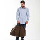 Personalized Waxed Canvas Log Carrier Image 4 of 4
